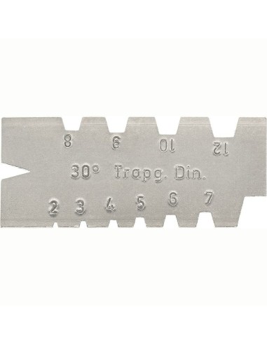 Calibre de acero de roscas trapezoidales DIN103