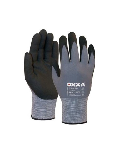Guante. Oxxa X-Pro-Flex NFT, talla 8, negro