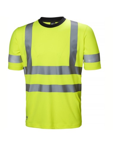 Camiseta seguridad ADDVIStallaS, amarillo