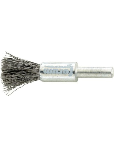 Cepillo de pincel alambre de acero 6mm 10x20x0,3m